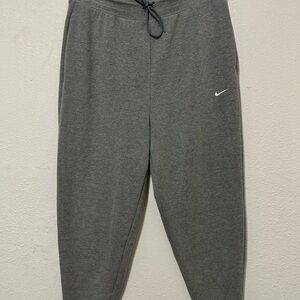 Nike Pants Mens Adult Large Gray Sweat Pants Joggers Outdoors Casual
